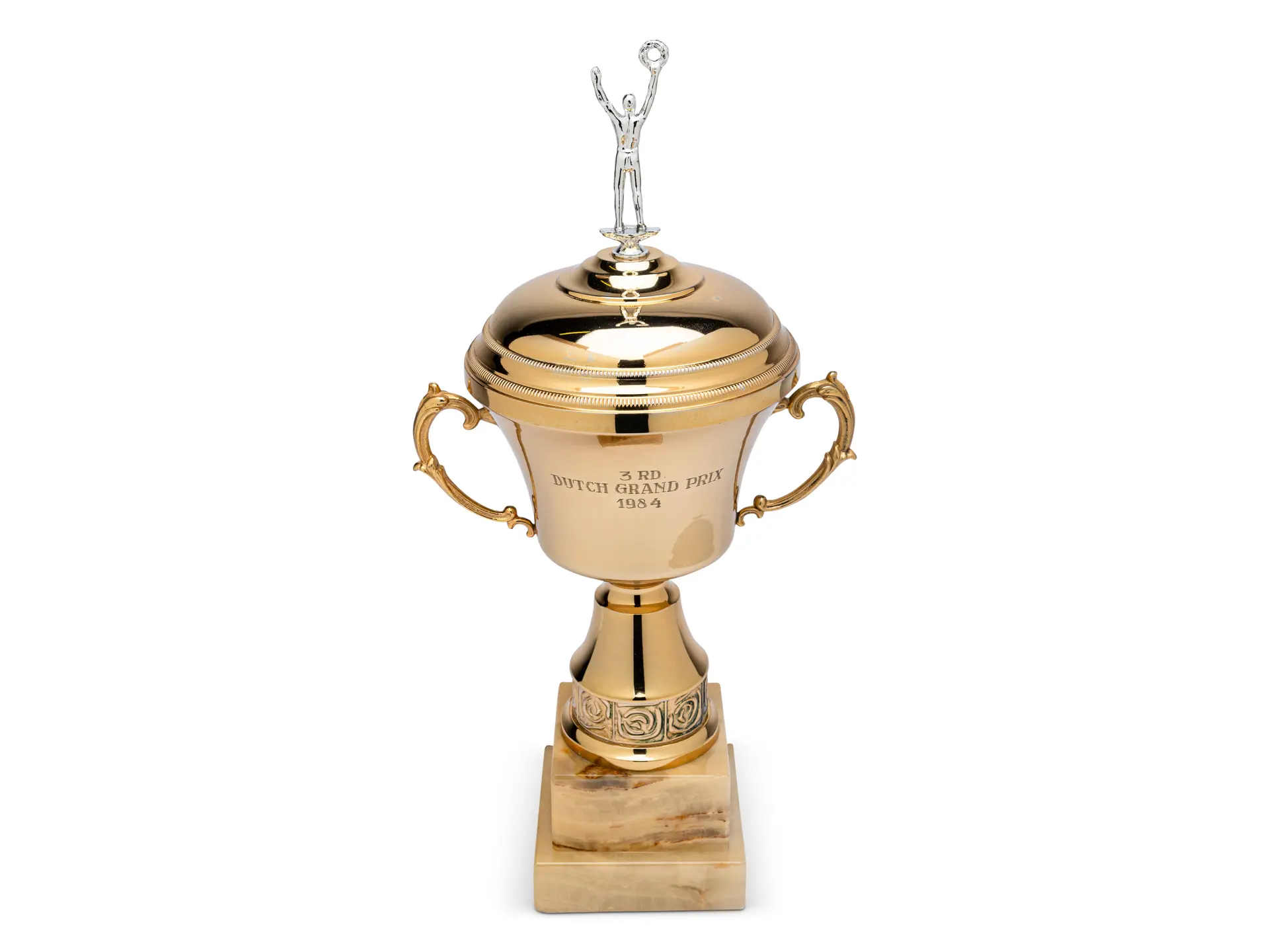 1984 Dutch Grand Prix 3rd-Place Trophy Nigel Mansell’s Legacy