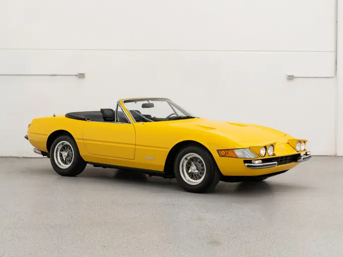 1971 Lamborghini Miura SV and 1973 Ferrari 365 GTS4 Daytona Spider offered at RM Sothebys Monaco live auction 2022