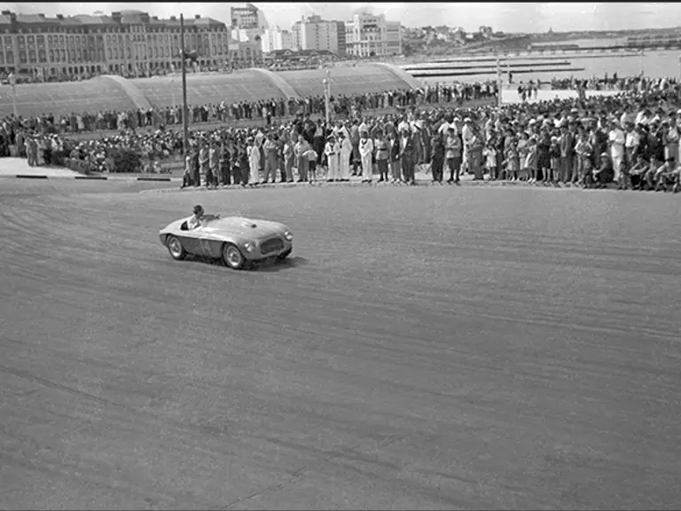 Carlos Menditeguy drove chassis 0024 to victory in the 1950 Mar Del Plata in Argentina. He secured what would be the first win for a Ferrari in The Americas.