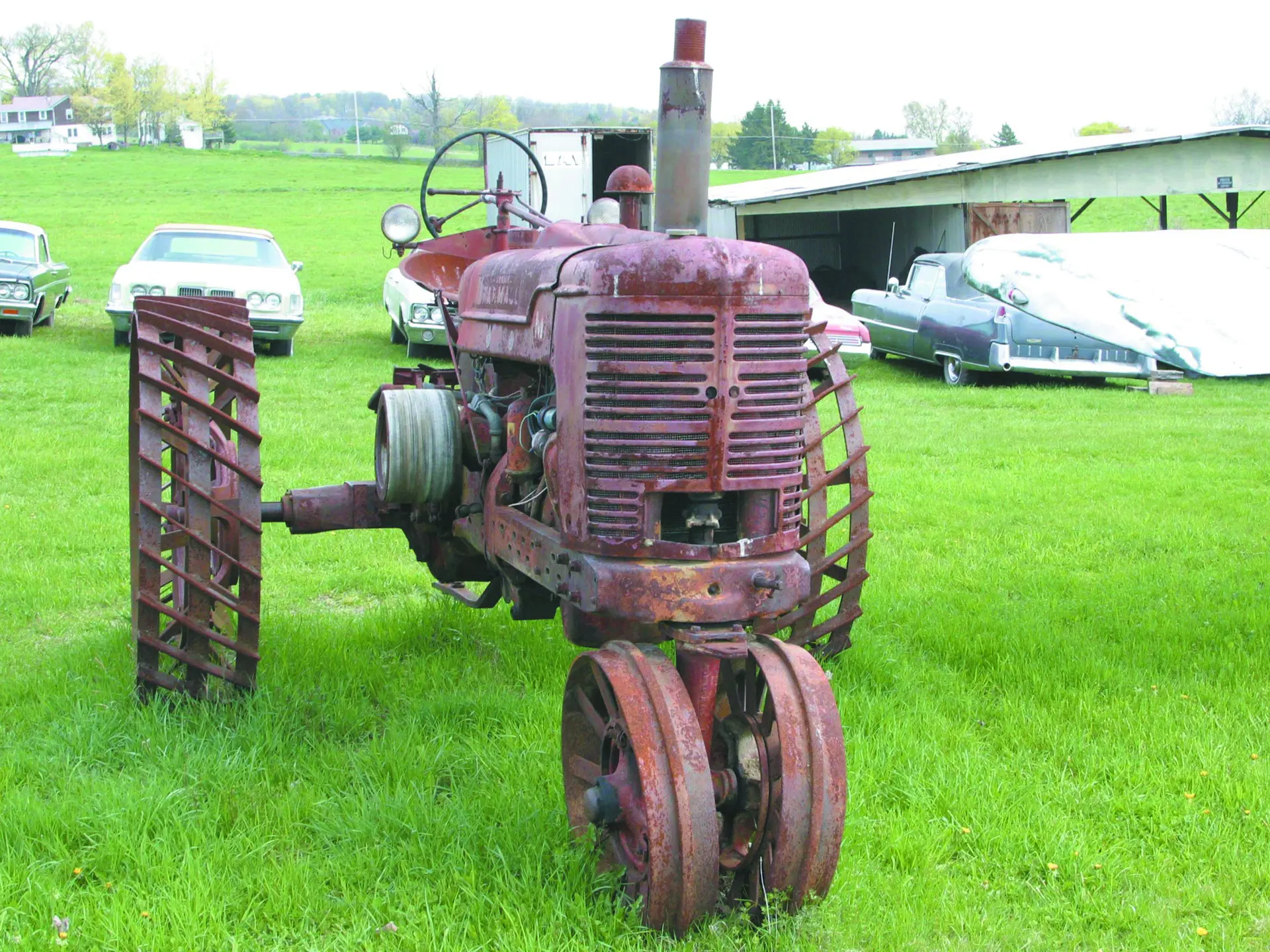 1952 Farmall Model M Steel Wheel Tractor 