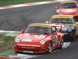 The Porsche races at Spa in 1999.