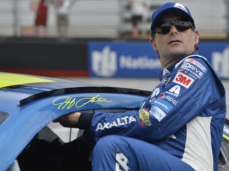 Jeff Gordon, #24, 2014 Chevrolet SS, NASCAR Sprint Cup Series, Irwin Tools Night Race, Bristol Motor Speedway, August 22, 2015.