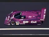 The Silk Cut Jaguar XJR-12 was driven to 4th place overall at the 1991 24 Hours of Le Mans.