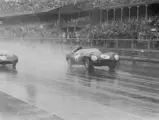 OKV 2 at the 1957 Euopean Grand Prix at Aintree with Jack Fairman.