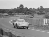 Chassis 550A-0104 driven by Richard von Frankenberg and Wolfgang von Trips at the 24 Hours of Le Mans, 1956.