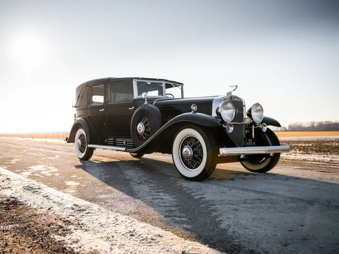 1930 Cadillac V16 Transformable Town Cabriolet by Fleetwood offered by RM Sothebys at Amelia Island live auction 2022