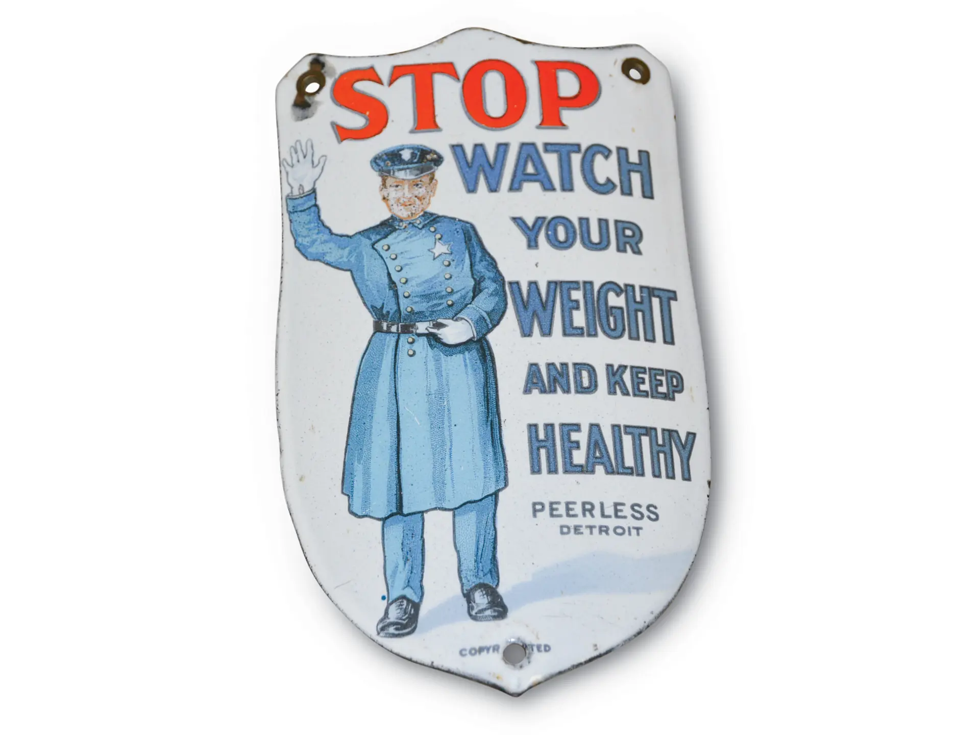 Stop Watch Your Weight and Keep Healthy Sign | Auburn Spring 2019 | RM ...