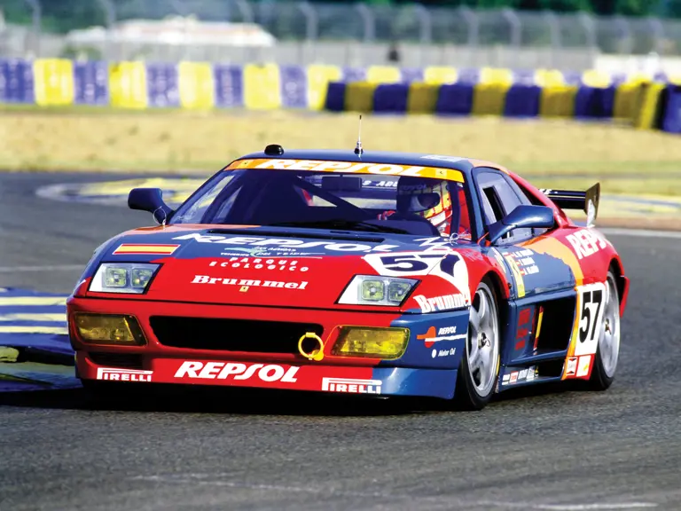 Chassis no. 97553 at the 1994 24 Hours of Le Mans.