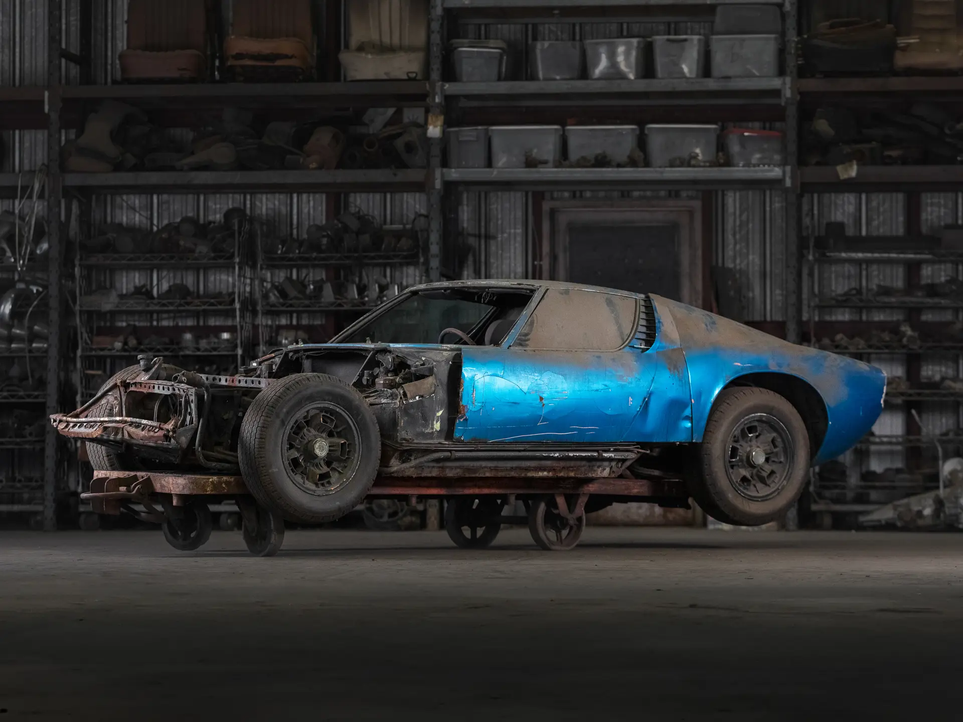 1969 Lamborghini Miura P400 S by Bertone | The Junkyard: The Rudi Klein ...