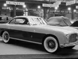 The Ferrari 212 Inter on display at the 1952 Paris Motor Show.