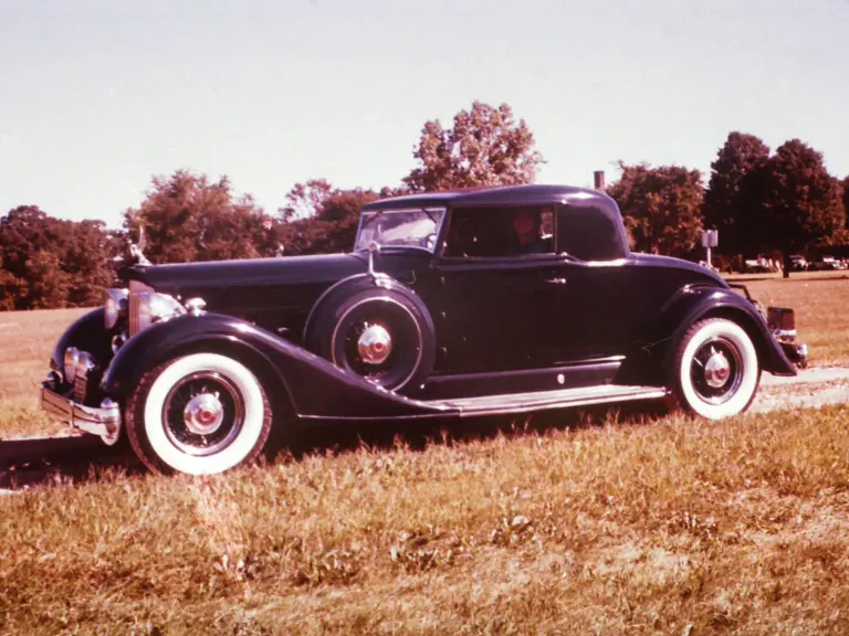 The Packard as owned by Art Isles of Indianapolis, at a CCCA event in 1963.