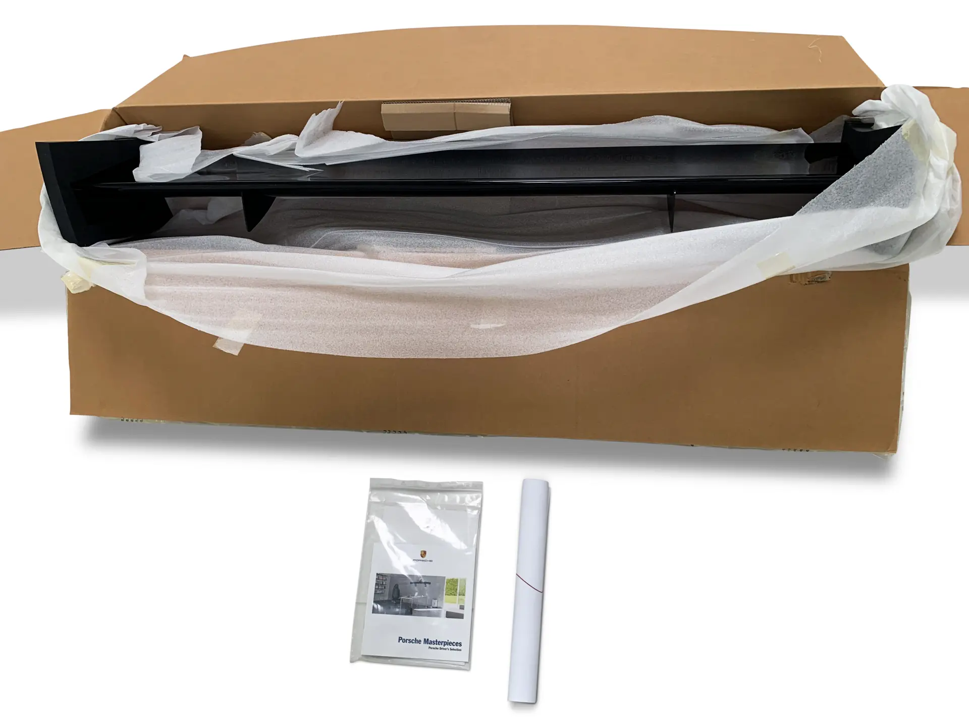 Porsche 911 GT3 Cup Rear Spoiler Shelf The White Collection Online