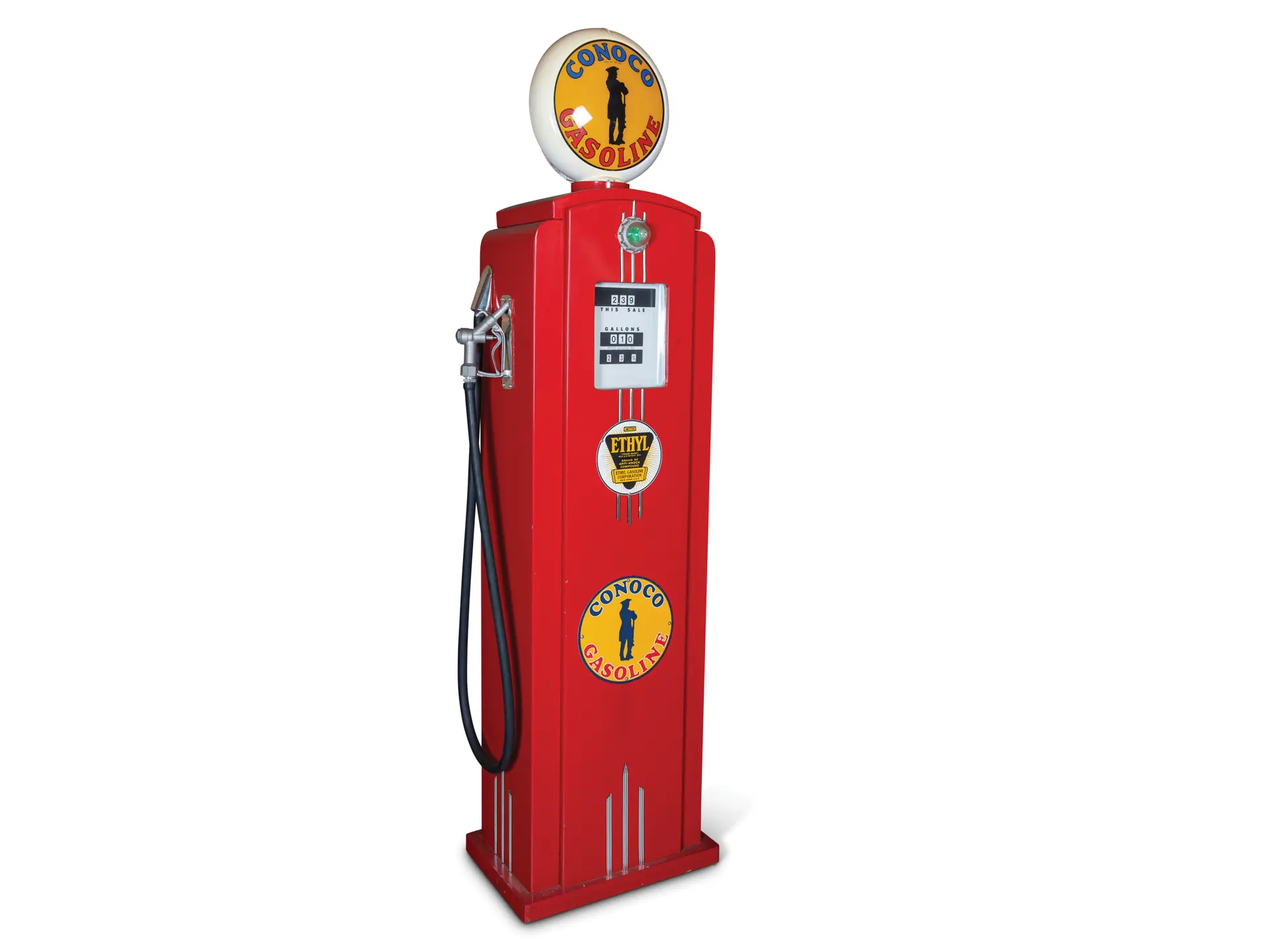 Reproduction Conoco Branded Gasoline Pump | Auburn Fall 2019 | RM Sotheby's