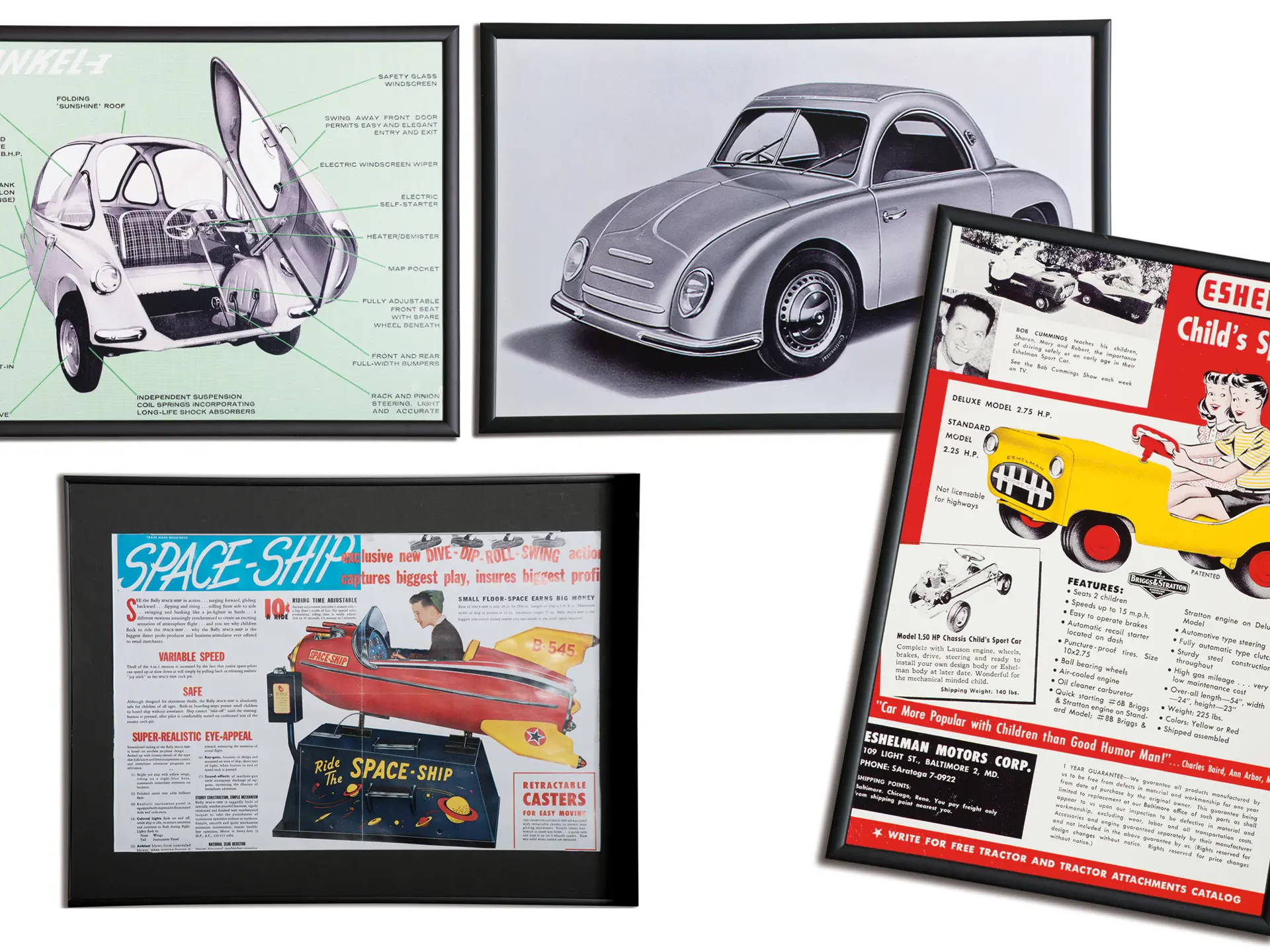 Assortment of Microcar Period Ads and Images The Bruce Weiner