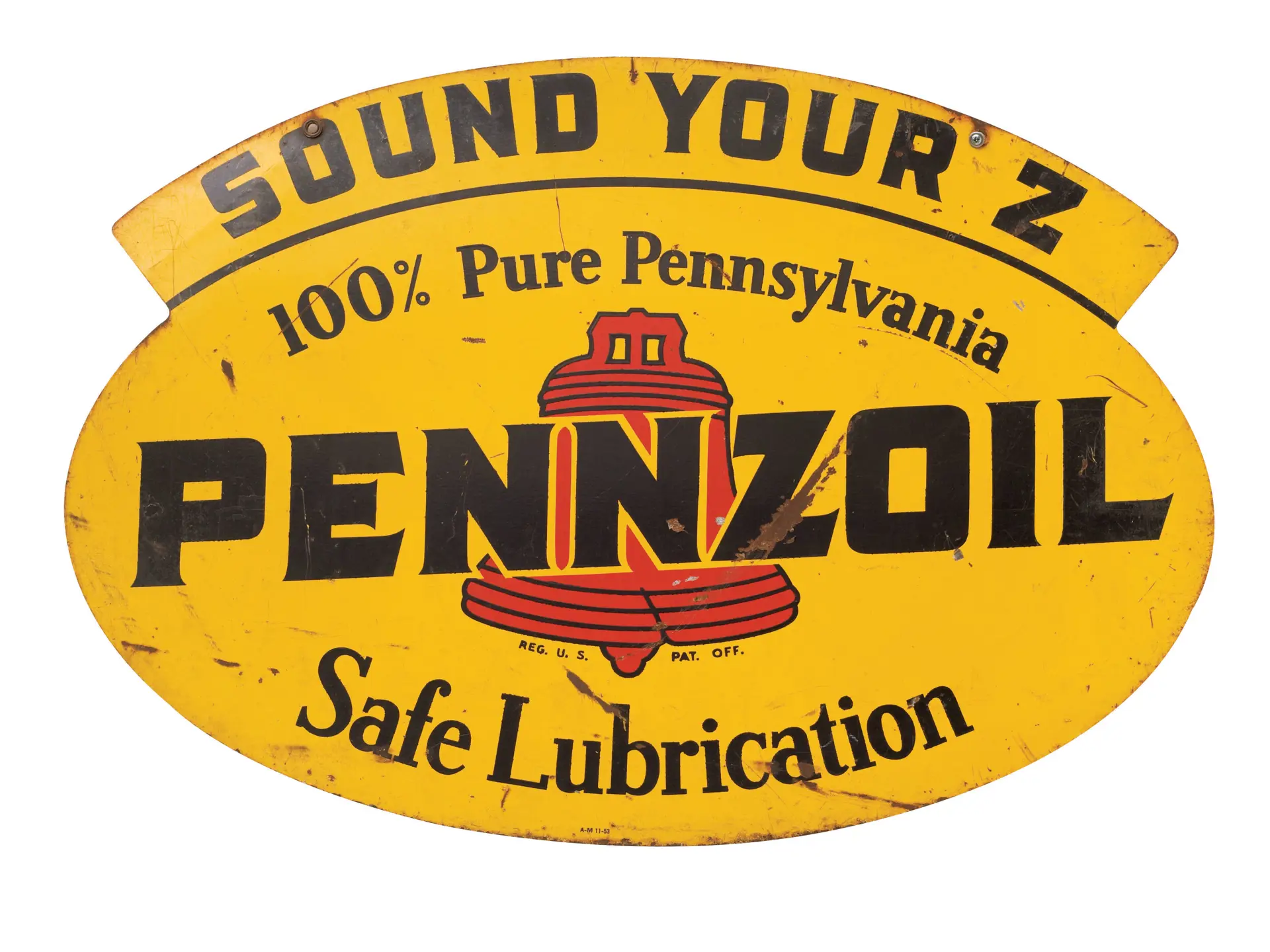 Pennzoil Sign | The Al Wiseman Collection | RM Sotheby's