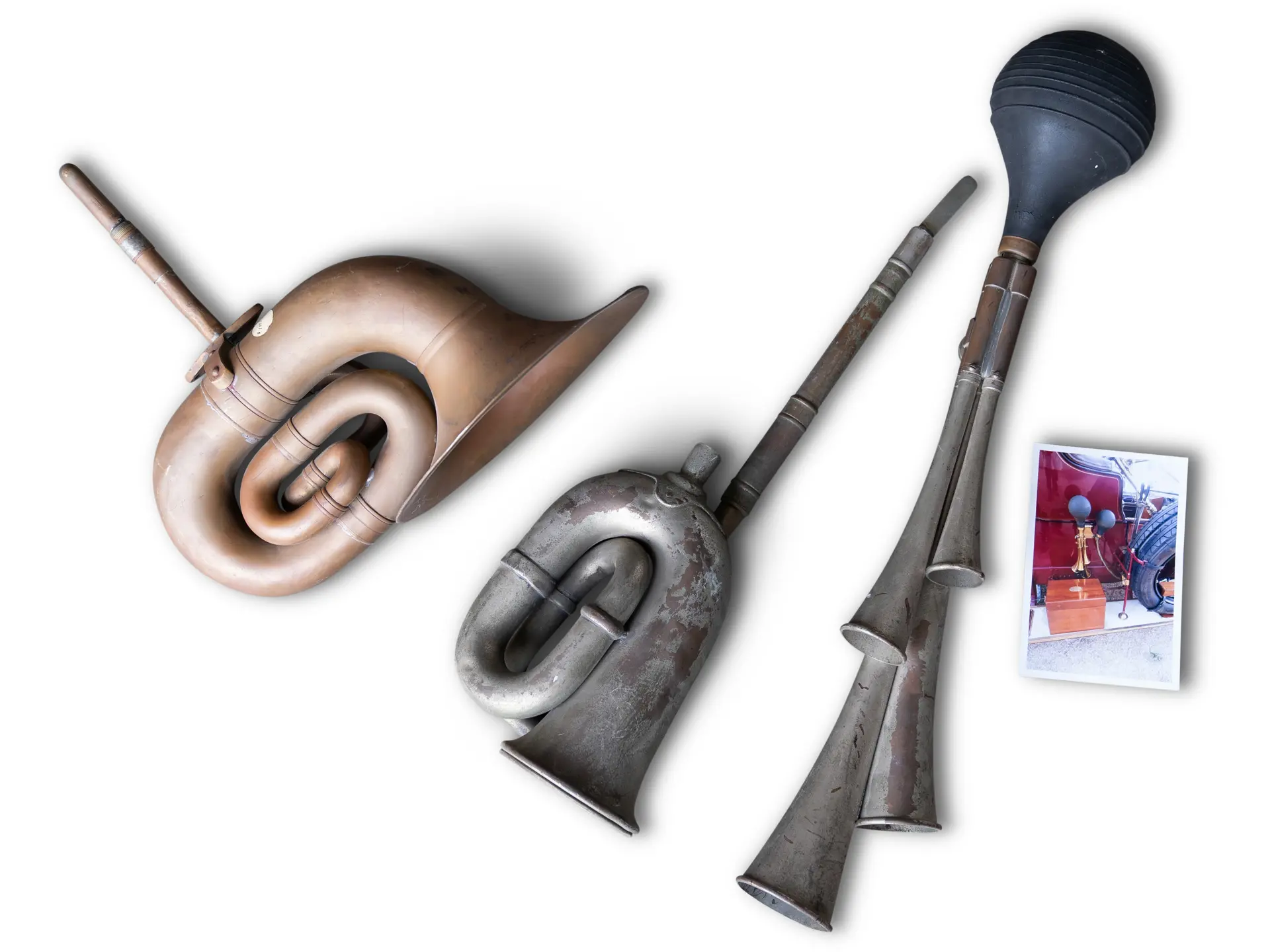 Three Vintage Car Horns THE MITOSINKA COLLECTION RM Sotheby's