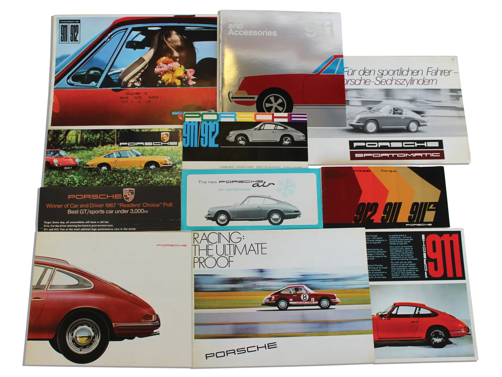 Porsche 911 Sales Literature | The Porsche 70th Anniversary Auction ...