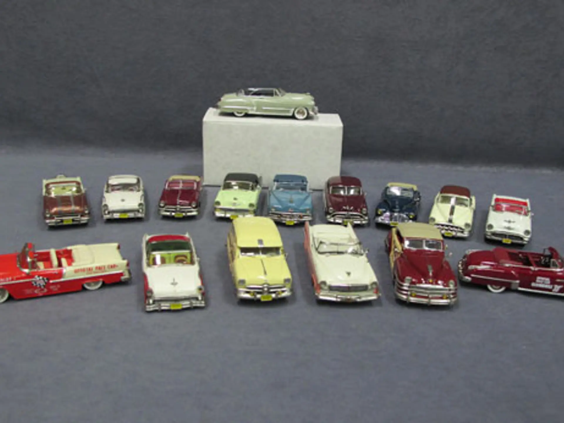 Sixteen (16) 1/43 Scale Assorted USA Model Cars Including One (1) 1949 ...