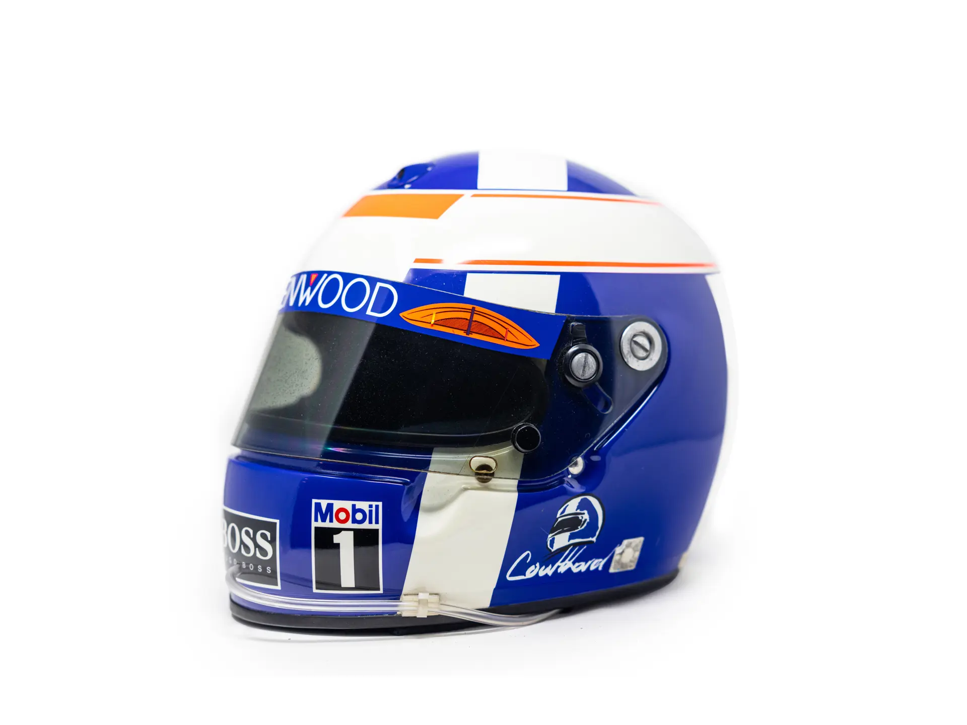 1996 David Coulthard Arai GP-3 McLaren Formula 1 Helmet | Cliveden ...