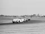 Dan Herman races chassis 81079 (numbered 177) at the Vaca Valley Raceway in a 1958 SCCA meet, eventually finishing 4th overall.