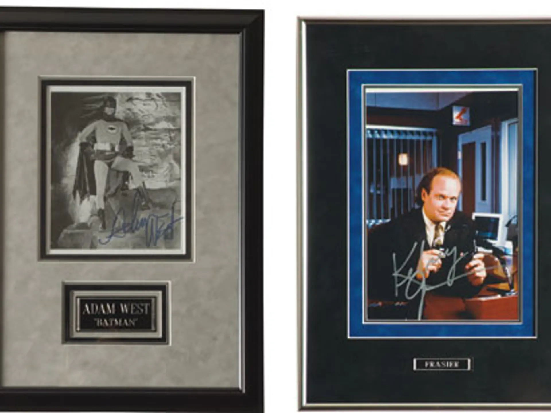 Kelsey Grammer and Adam West Autographs | The Astor Collection | RM ...