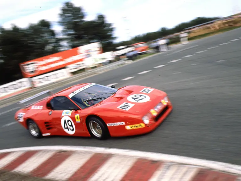 Alain Cudini, John Morton, and Philippe Gurdjian, #49, DNF, 24 Hours of Le Mans, 1981.