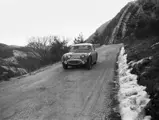 XOH 277 on the Monte Carlo Rally in 1959, where it finished 5th in class. 