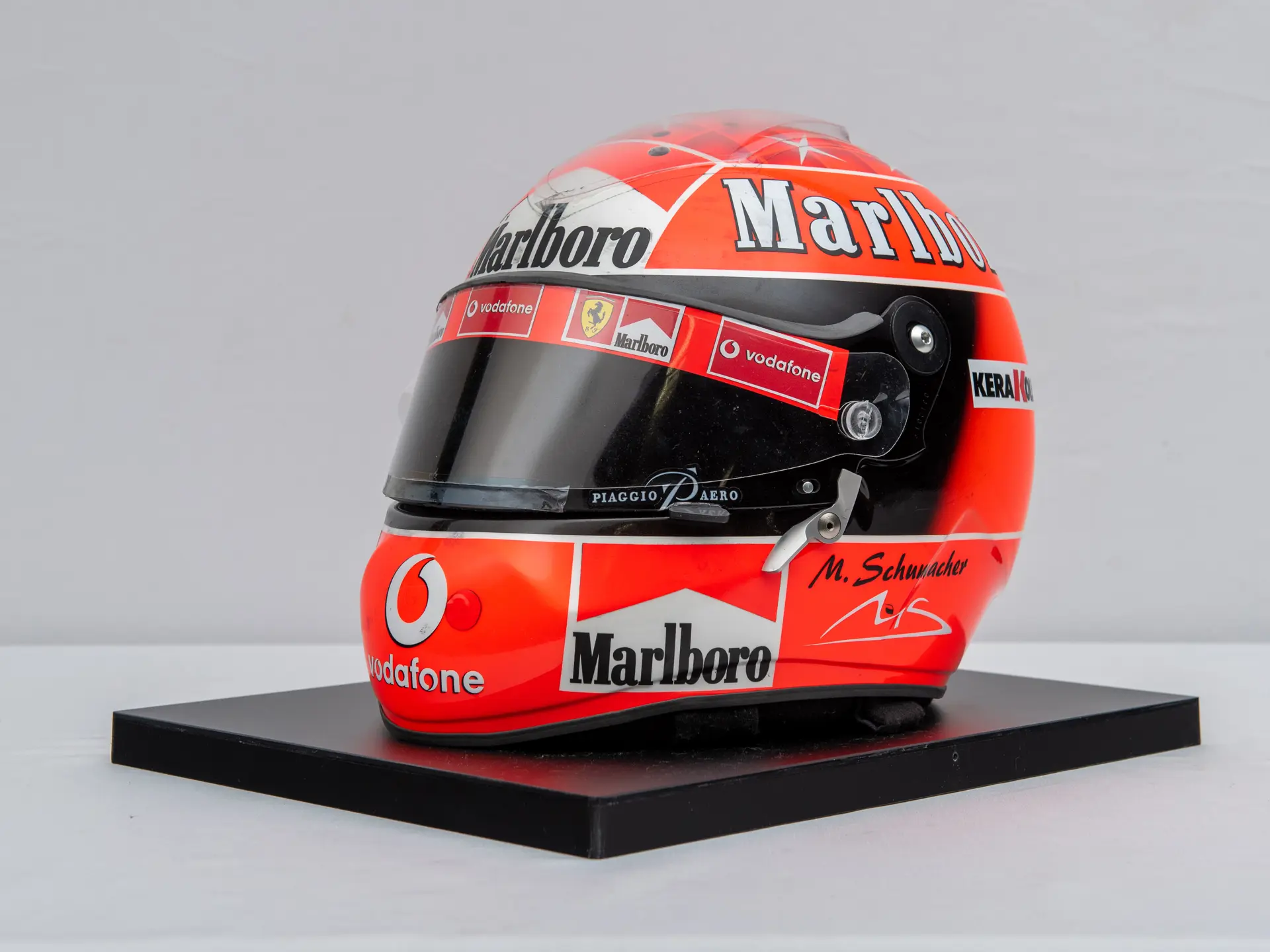 Casque Schuberth Réplique Michael Schumacher Ferrari 2007 – Signé Avec Certificat