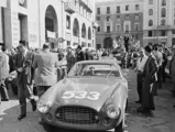 Chassis no. 0164 ED at the start of the 1952 Mille Miglia, where it finished 10th overall and second in class.