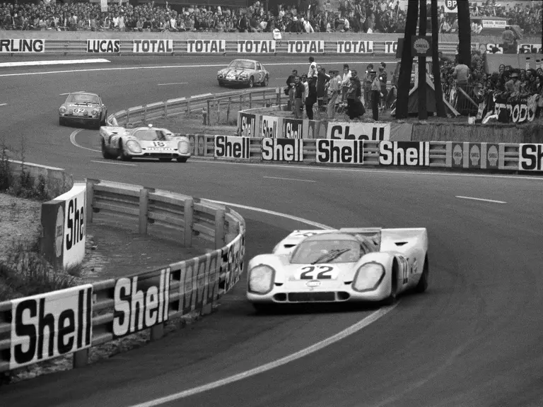 Mike Hailwood/David Hobbs, Porsche 917 K, #22, 24 Hours of Le Mans, 1970.