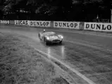 DBR1/1 in the rain at the 1958 24 Hours of Le Mans.