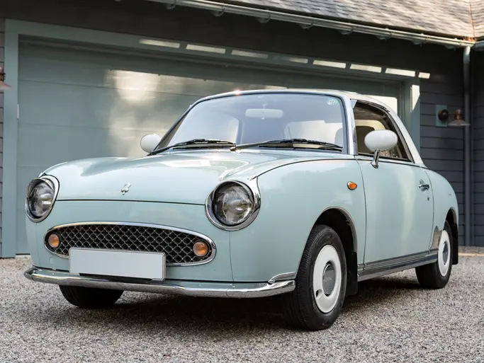 1991 Nissan Figaro offered by RM Sothebys in an online only format in 2019