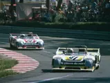 The Chevron en route to an 11th overall and 1st in class finish at the 1978 24 Hours of Le Mans.