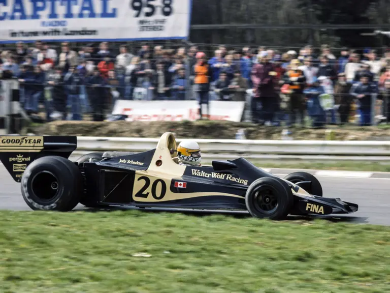 Jody Scheckter finished 2nd in the Race of Champions at Brands Hatch on 30 March 1977.