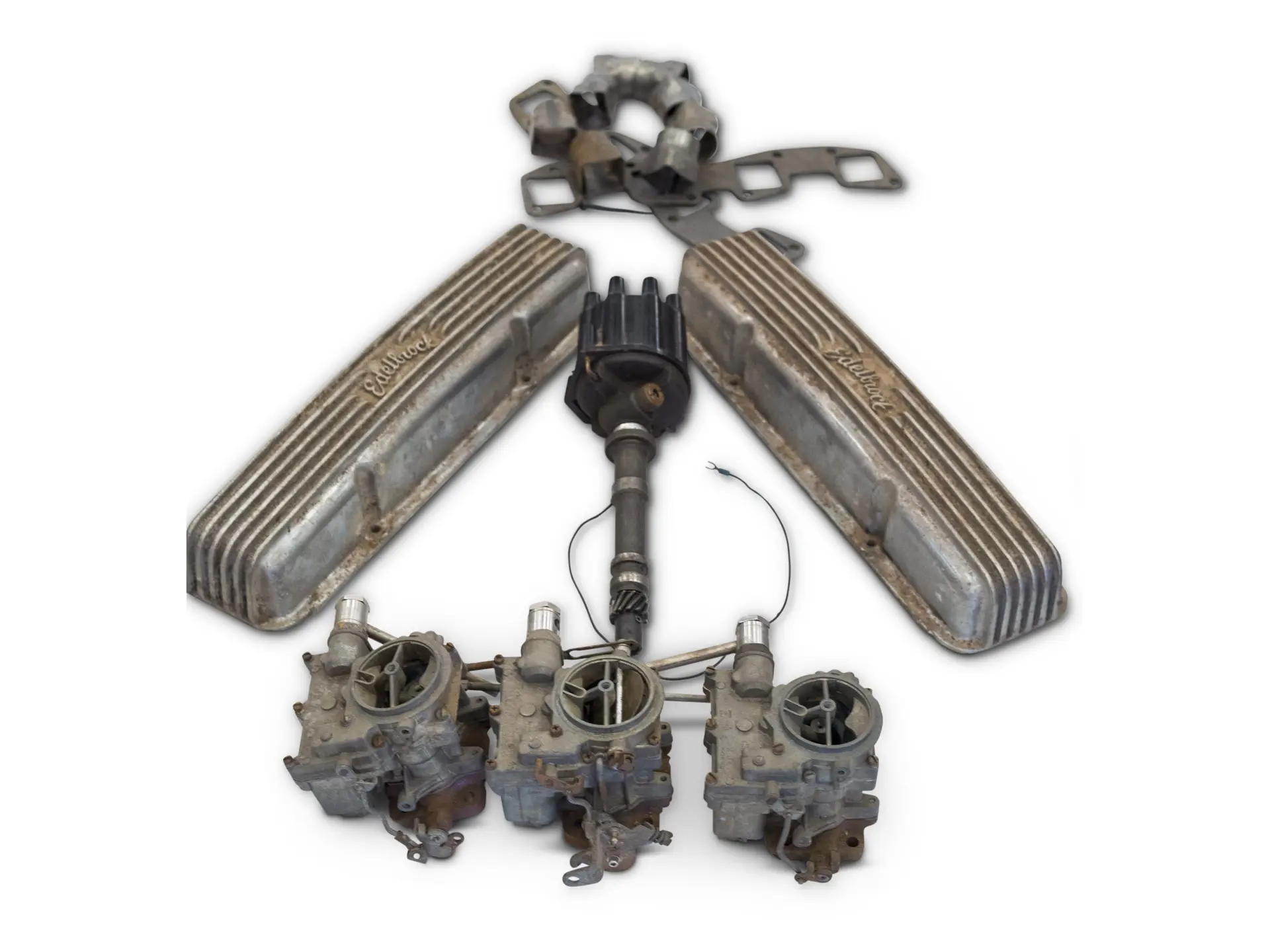 GM TriCarbs, Chevrolet Speed Equipment, and Cadillac Exhaust Flanges