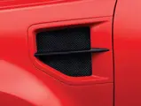 Ford Sport Trac Adrenalin teaser: Functional air extractors in the front fenders help manage air flow through the Adrenalin’s engine bay.