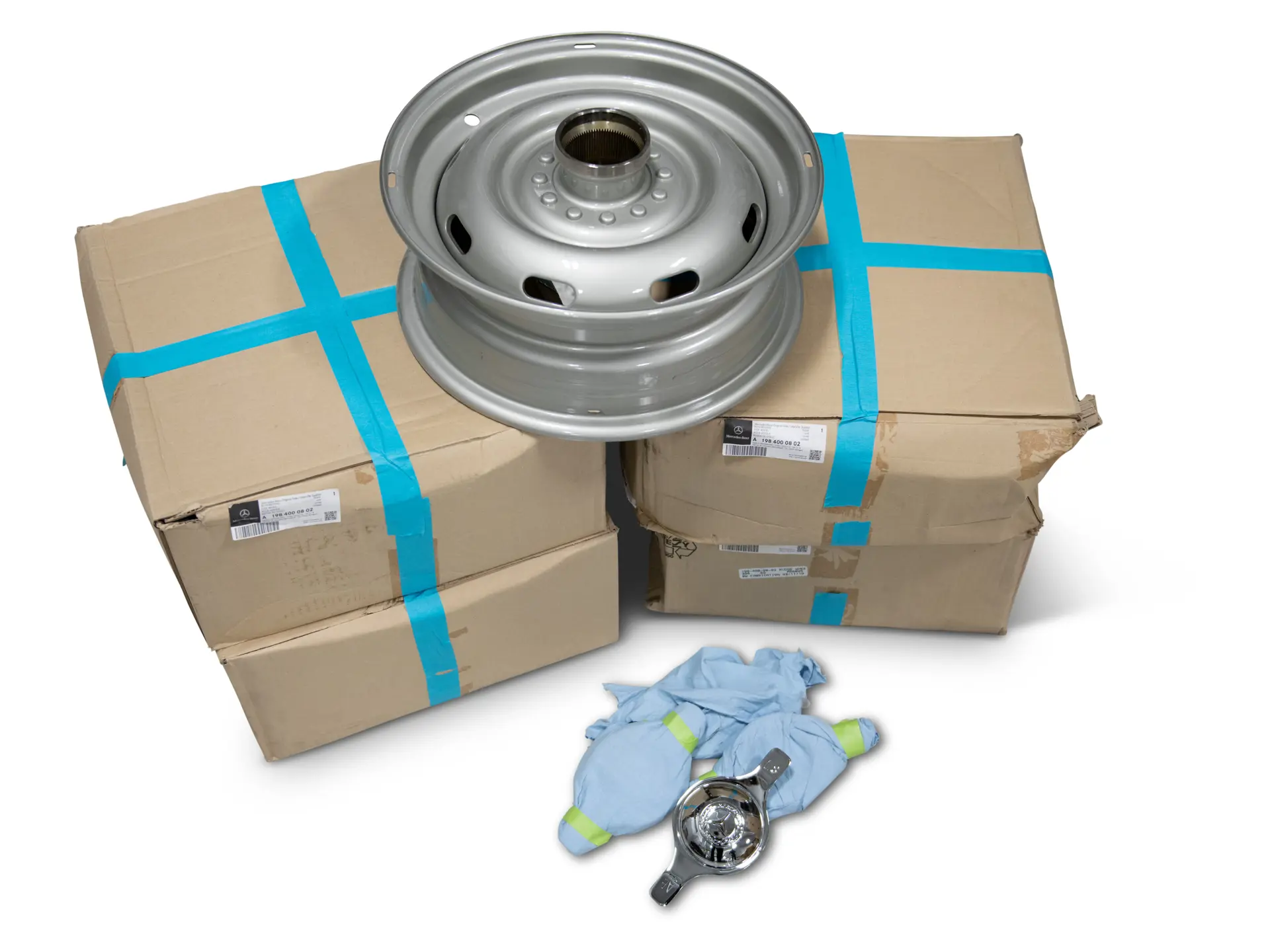 Mercedes-Benz 300 SL Rudge Wheels and Knock-Offs | The Elkhart ...