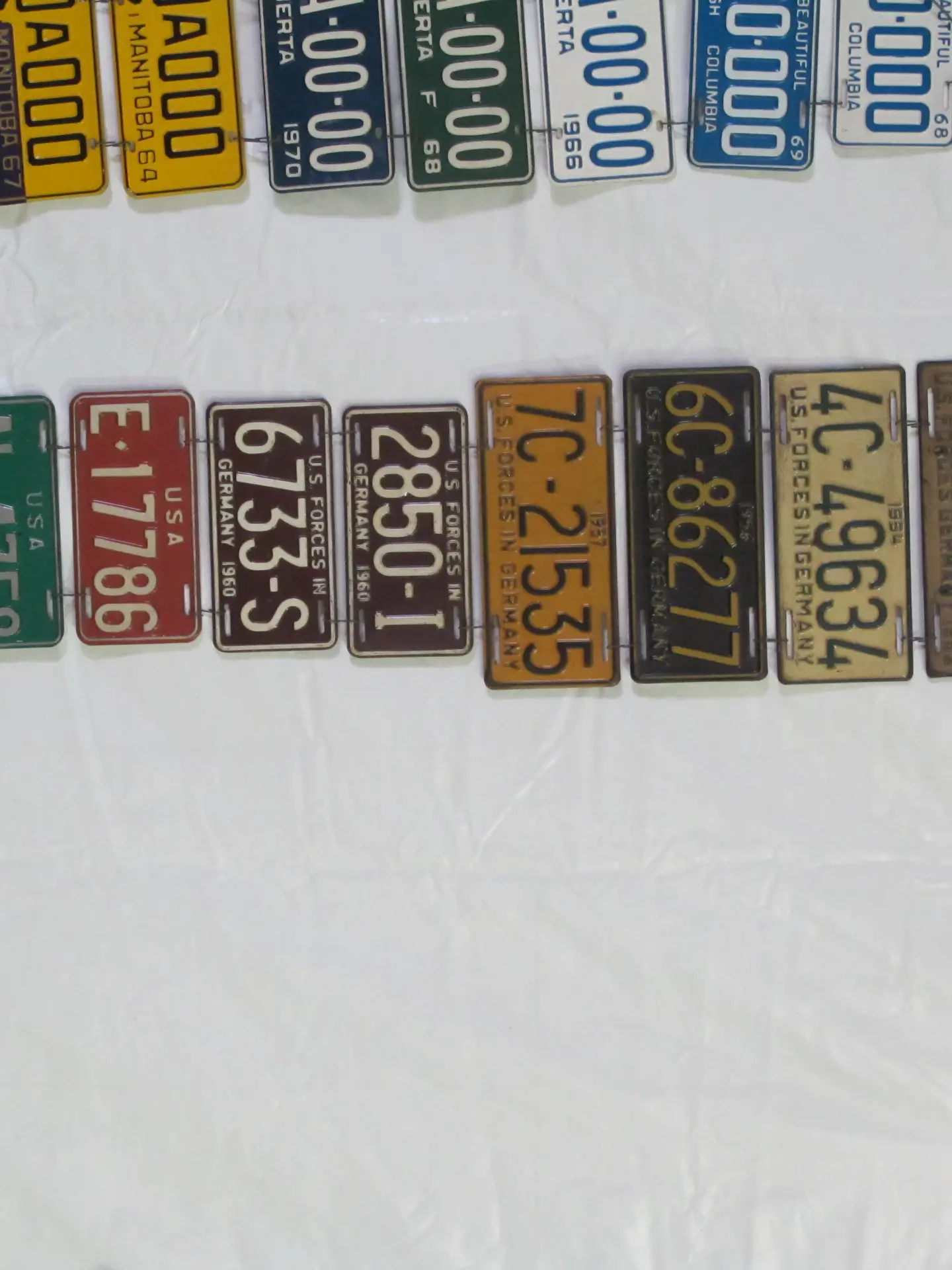 U.S. Armed Forces License Plates The Lee Roy Hartung Collection RM Sotheby's