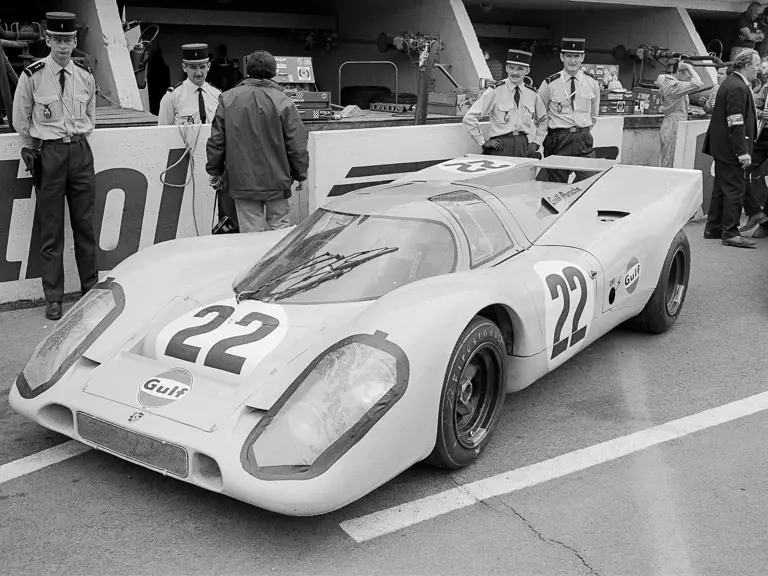 Mike Hailwood/David Hobbs, Porsche 917 K, #22, 24 Hours of Le Mans, 1970.