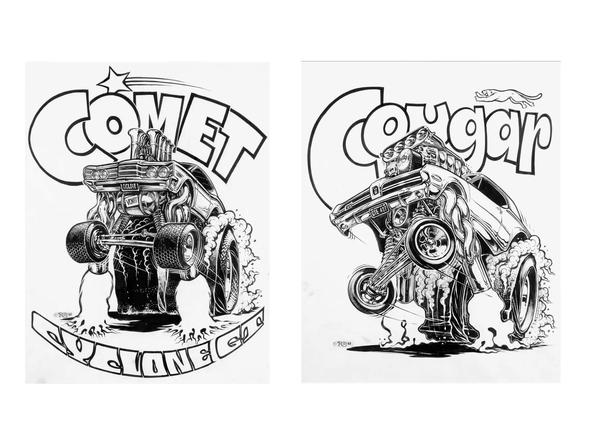 Comet And Cougar By Roth Studios The Petersen Automotive Museum