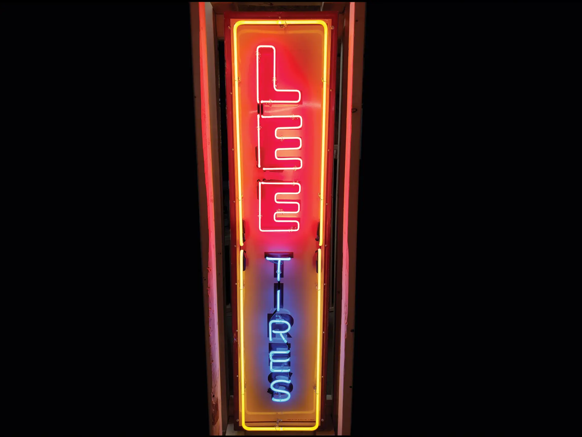 Lee Tires Neon Sign Fort Lauderdale 2019 RM Sotheby's