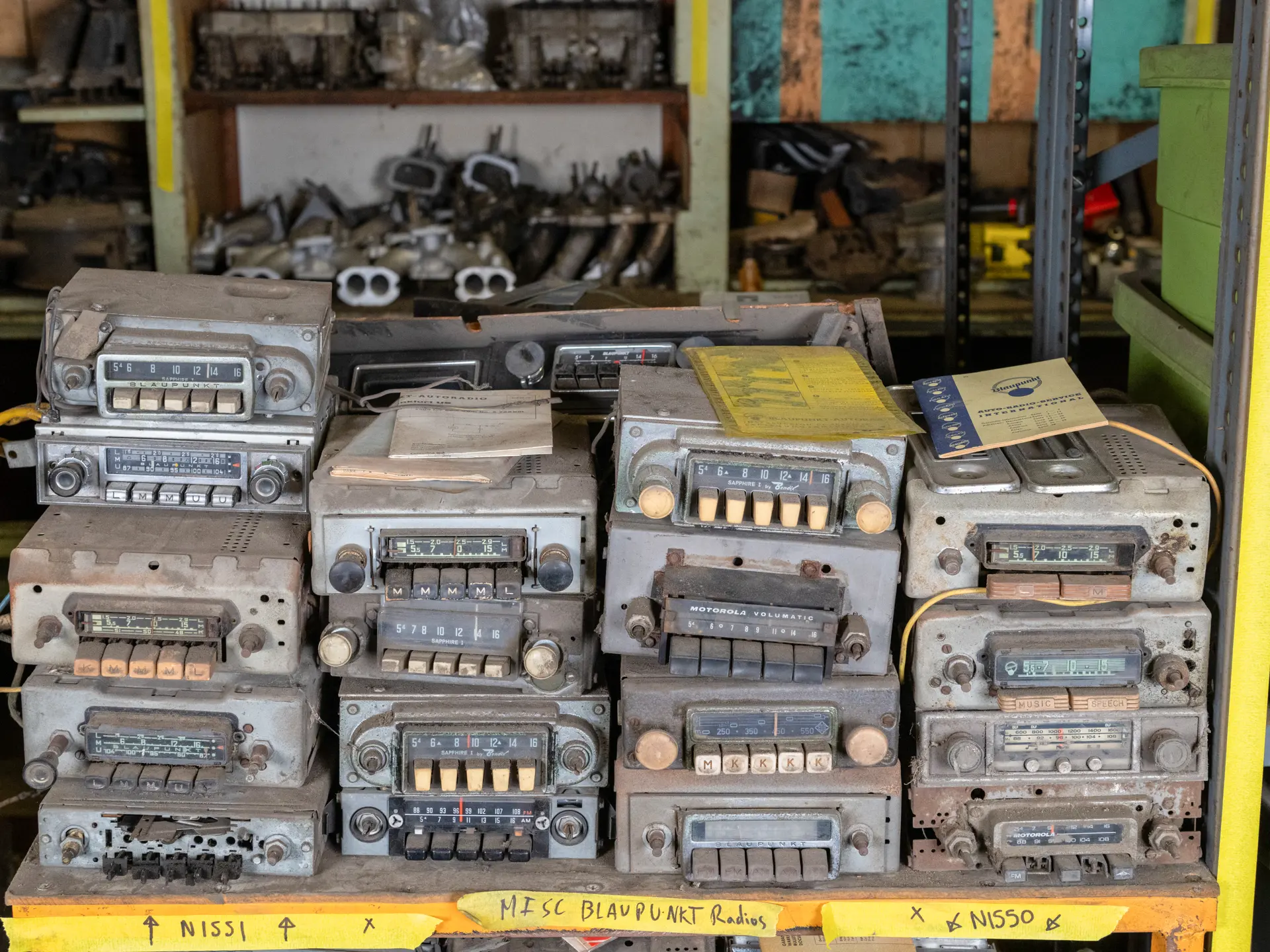 MidCentury Pushbutton Radios The Junkyard Online RM Sotheby's
