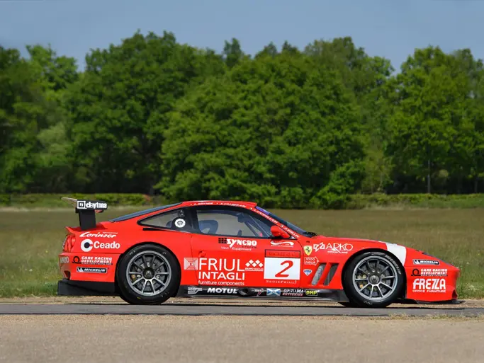 2001 Ferrari 550 GT1 Prodrive offered in RM Sothebys Shift Monterey online auction 2020