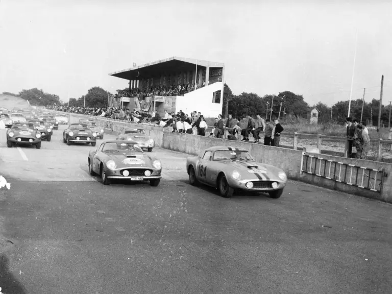 Pierre Noblet/Paul Cavrois, #159 , 15th OA. Tour de France Automobile, September 14-21, 1958.