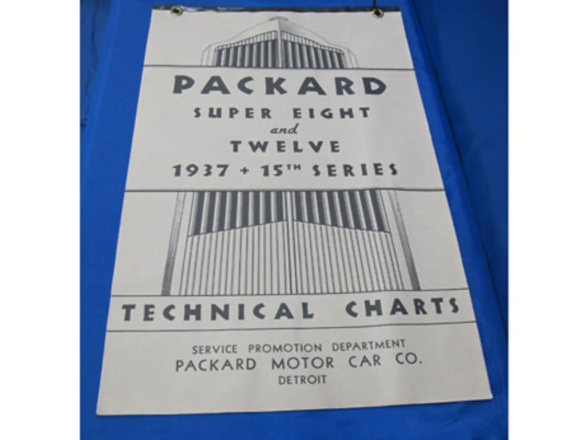 1937 Packard Super 8 And 12 Plus 15th Series Technical Charts Auburn Fall 2012 Rm Sotheby S