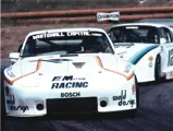The 924 GTR on the track at Riverside in 1982.