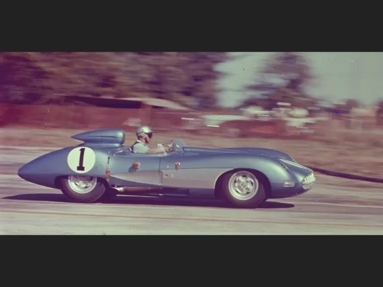 The Chevrolet Corvette SS at the 1957 12 Hours of Sebring.