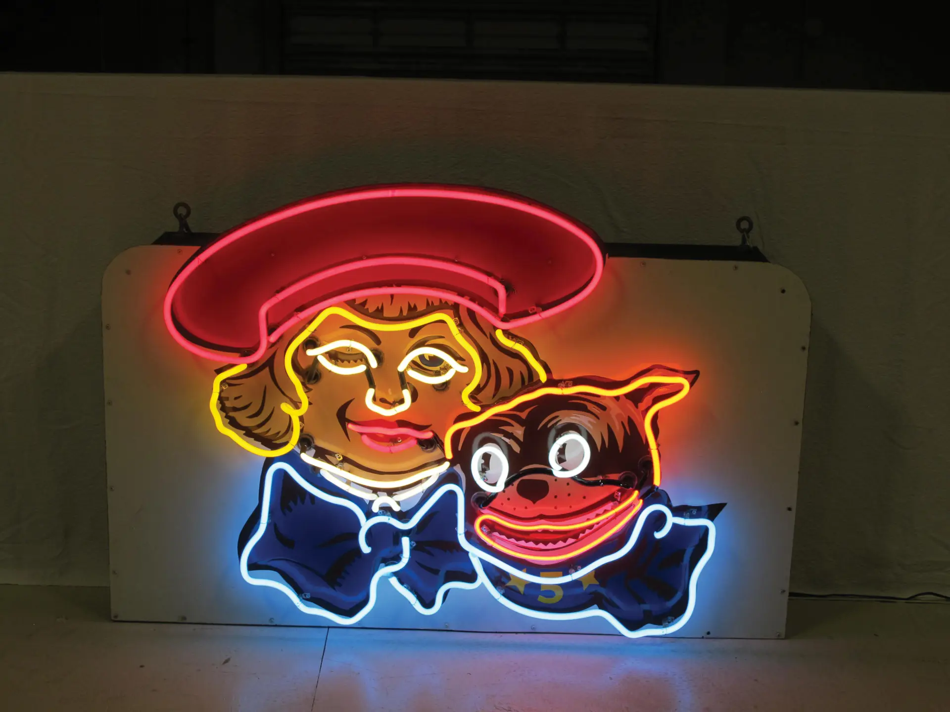 Buster Brown Neon Sign 