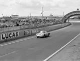 Chassis 550A-0104 at the 1956 running of the 24 Hours of Le Mans.