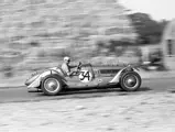 Guy-Jayson Henry is pictured at the Goodwood Circuit for the first BARC Members’ Meeting on 13 August 1949.